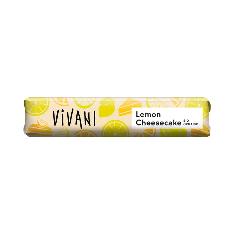Vivani Lemon Cheesecake Schokoriegel - Produktbild