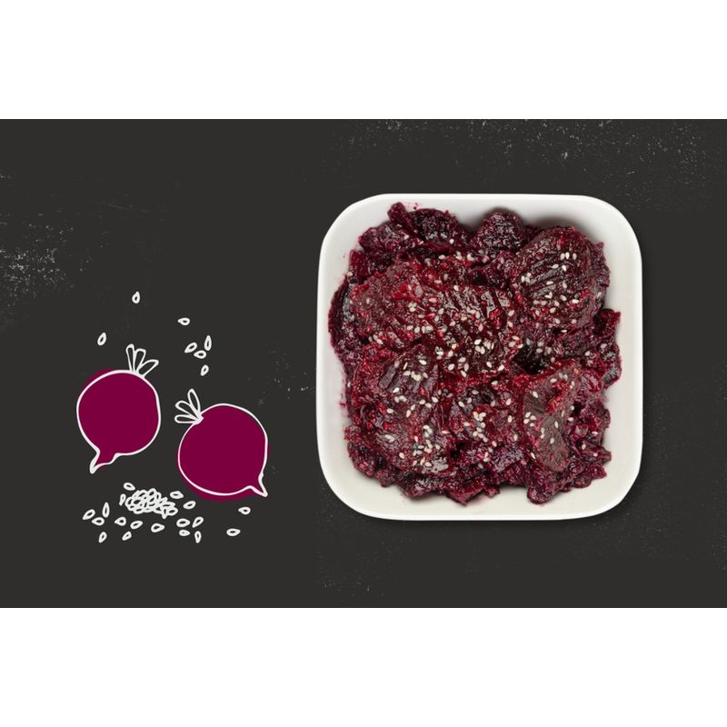 PUR Bio-Manufaktur PUR Rote Betesalat mit geröstetem Sesam (Gastro Verpackung) - Produktbild