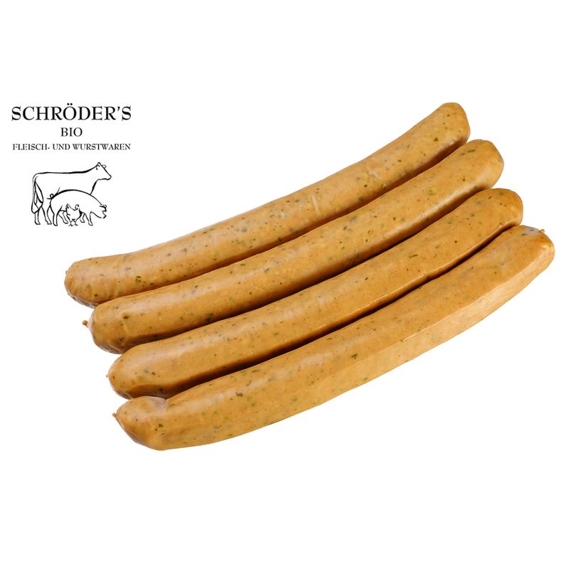Schröder's Bio Fleisch- und Wurstwaren Käsegriller 4/70 g - Produktbild