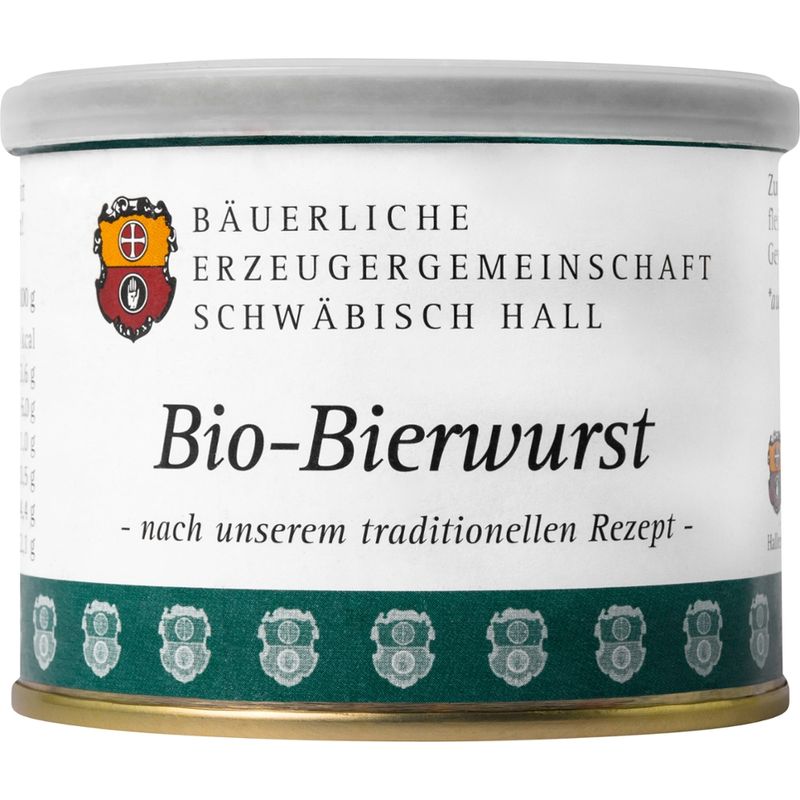 Bäuerliche Erzeugergemeinschaft Schwäbisch Hall Bio Bierwurst - Produktbild