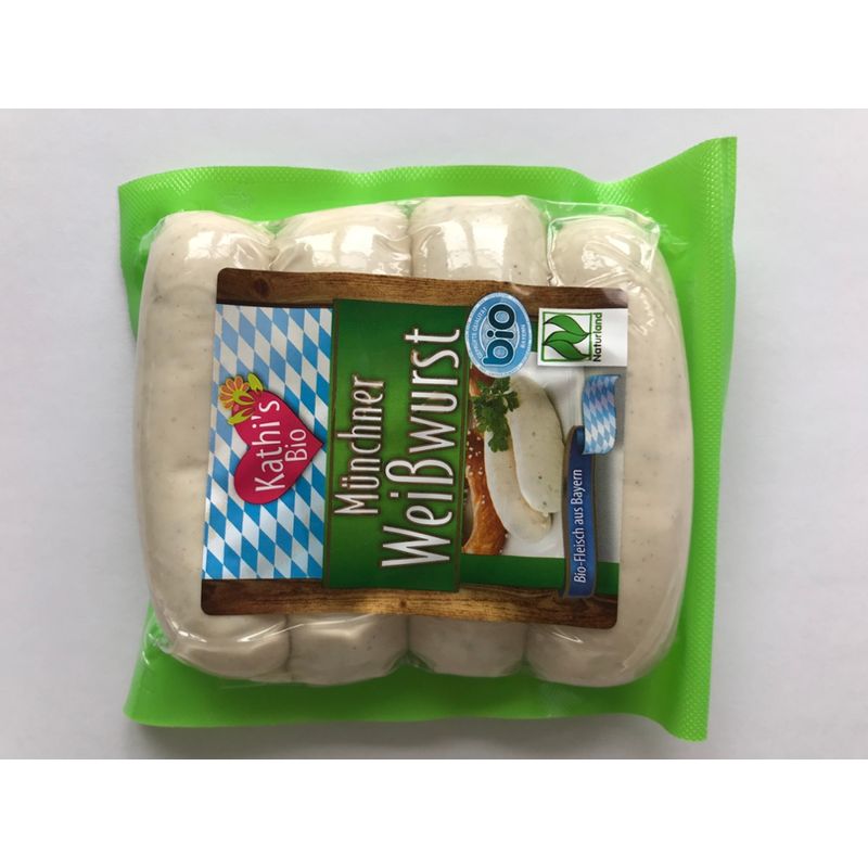 Kathi´s Bio Kathi´s Bio Münchner Weißwurst 240g BayBio - Produktbild
