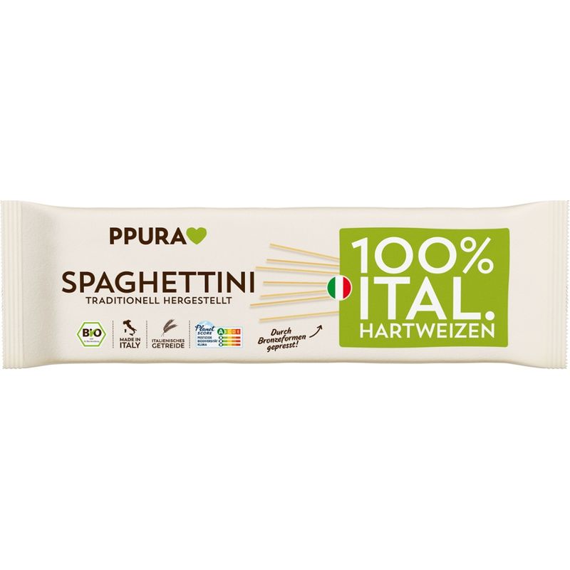 PPURA BIO Spaghettini aus ital. Hartweizen - Produktbild