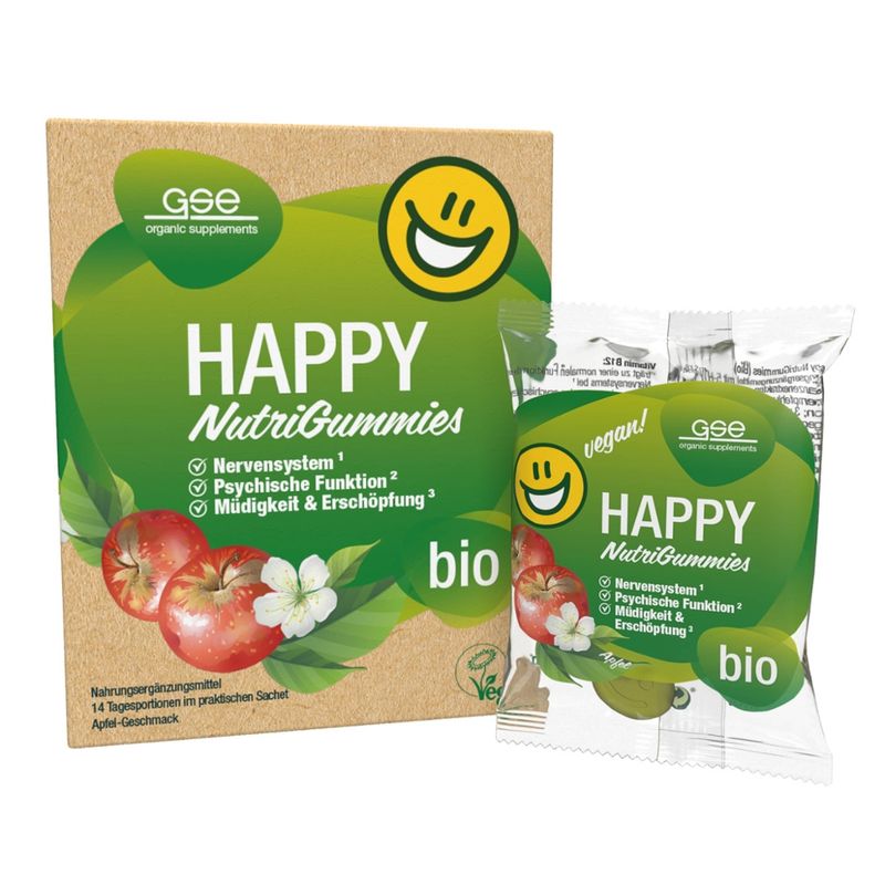 GSE  Happy NutriGummies (Bio), 14 Sachets - Produktbild