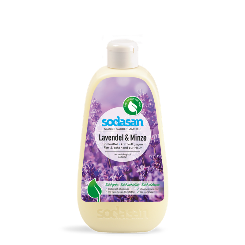 sodasan Dish Liquid Lavender & Mint - Produktbild