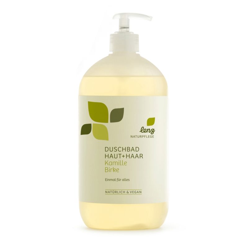 Lenz Naturpflege Duschbad Haut + Haar Kamille Birke - Produktbild