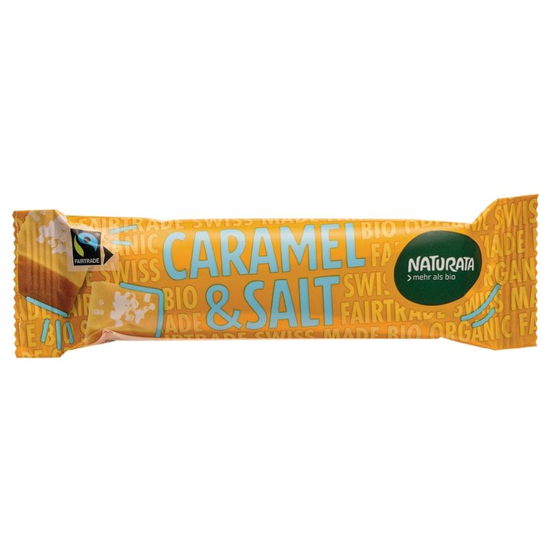 NATURATA Caramel & Salt Schokoriegel - Produktbild