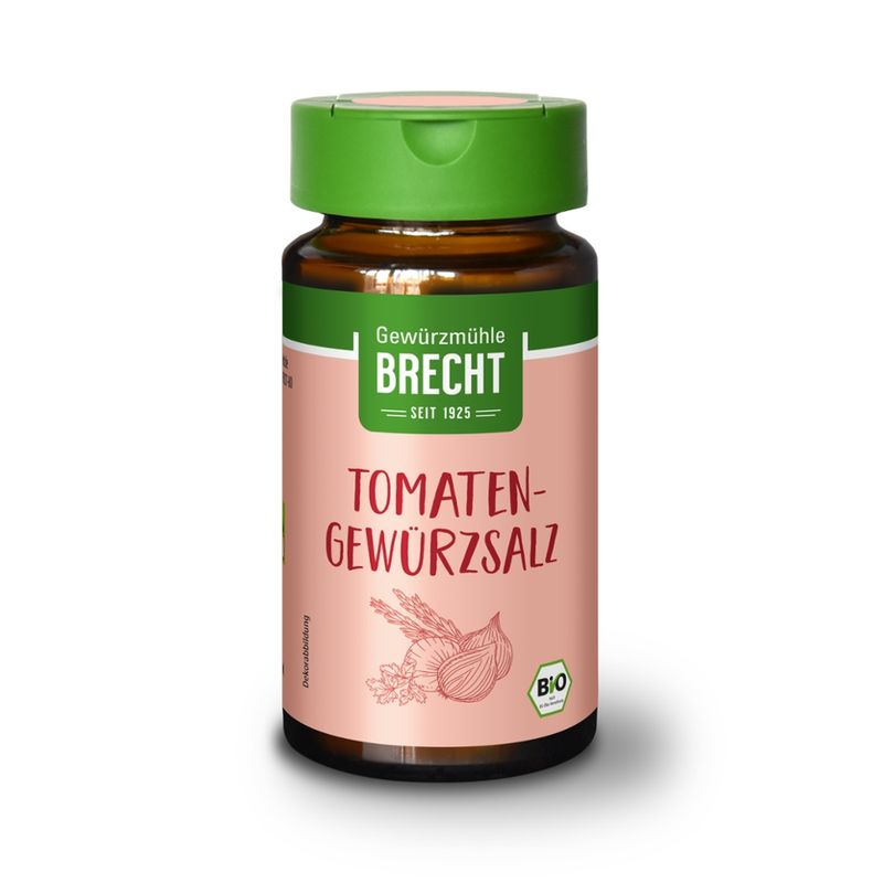 Gewürzmühle Brecht Tomaten-Gewürzsalz - Glas - Produktbild