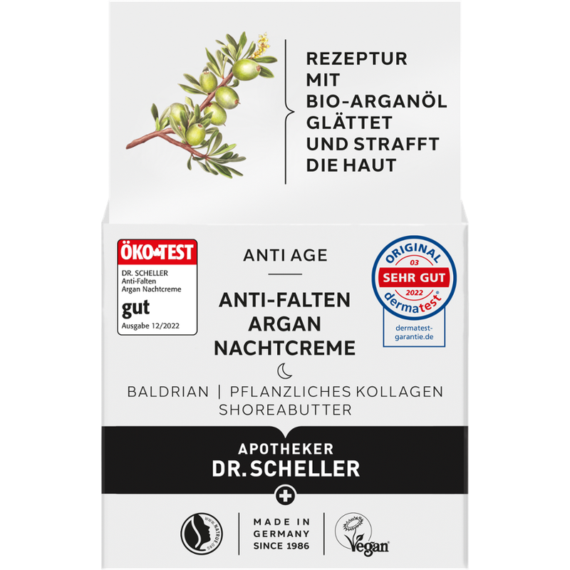 Dr. Scheller Anti-Falten Argan Nachtcreme - Produktbild