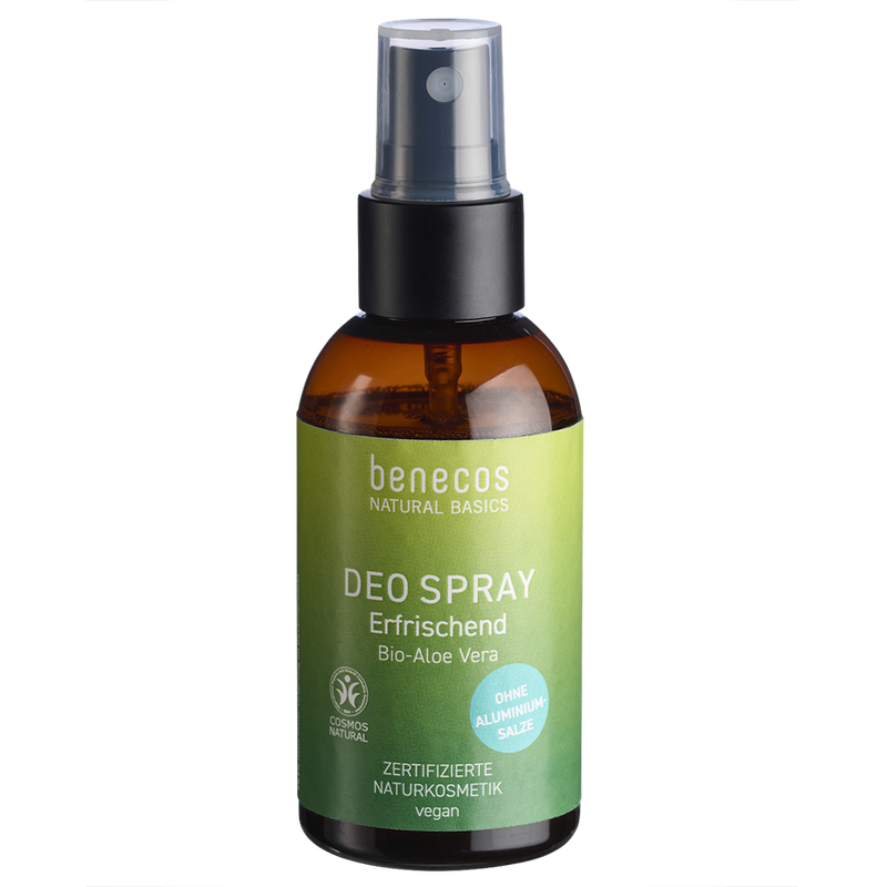 benecos benecos Natural Basics Deo Spray Erfrischend Bio-Aloe Vera - Produktbild