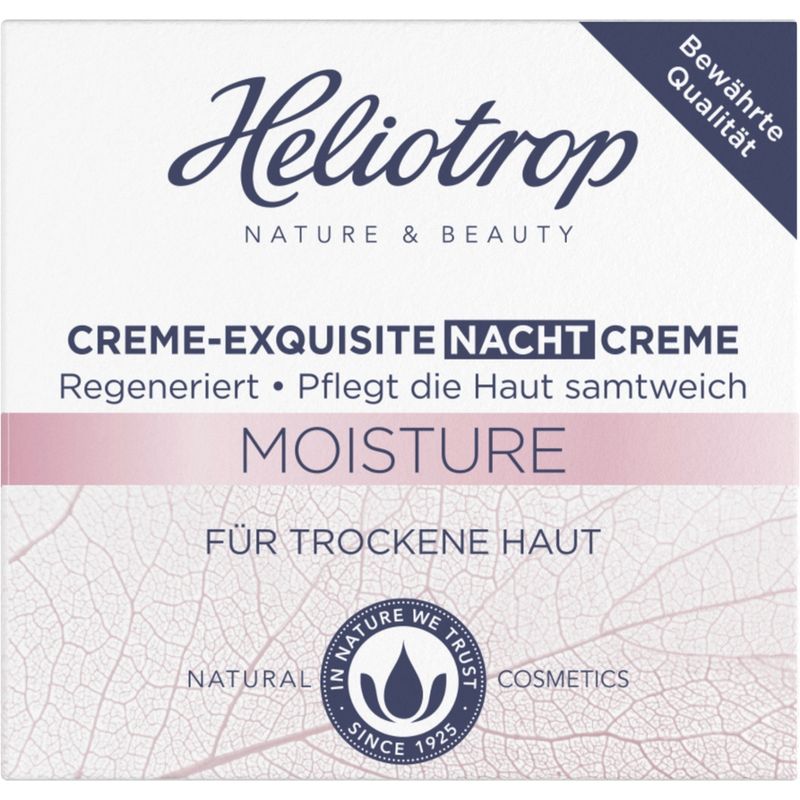 Heliotrop Moisture Creme-Exquisite regenerierende Nachtcreme - Produktbild