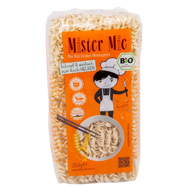 Misses & Mister Mie Mister Mie Die Bio Dinkel Mienudeln - Produktbild