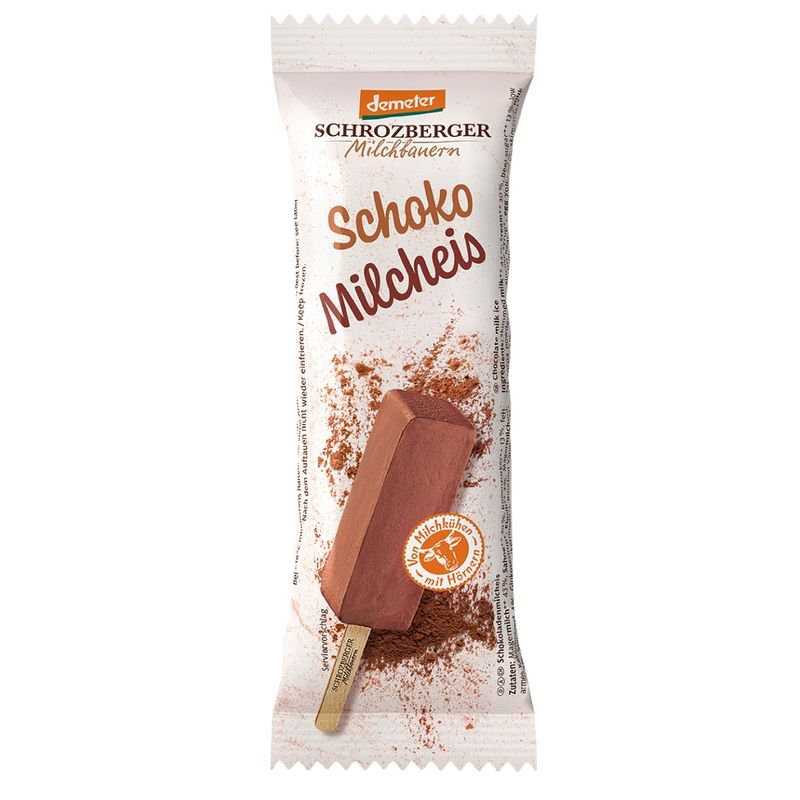 Schrozberger Milchbauern Dem. Schoko Eis 65 ml - Produktbild