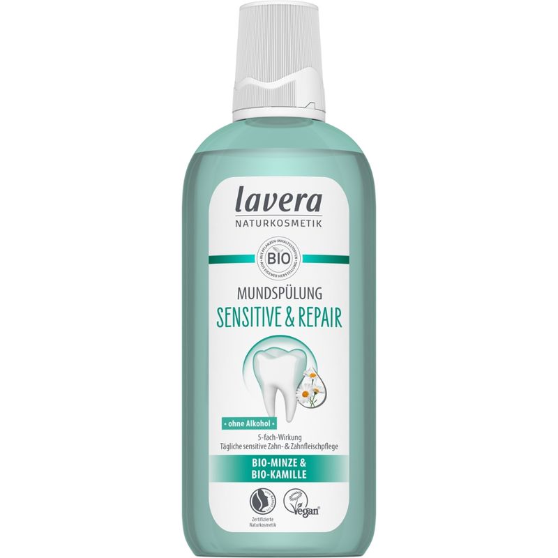 lavera Mundspülung Sensitive & Repair - Produktbild