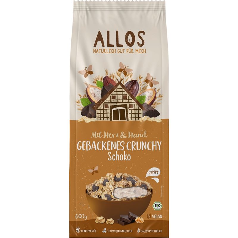Allos Mit Herz & Hand Gebackenes Crunchy Schoko - Produktbild