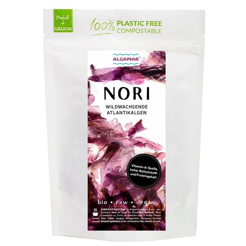 Algamar Nori Flocken (Algen- Topping) 25 g - BIO - Produktbild