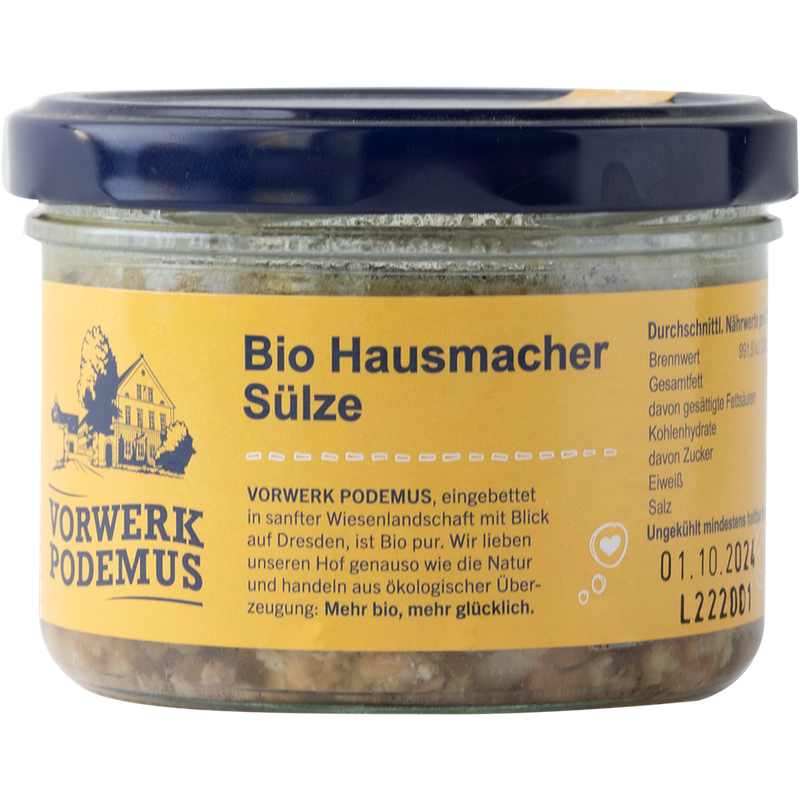Vorwerk Podemus Bio Hausmacher Sülze - Produktbild