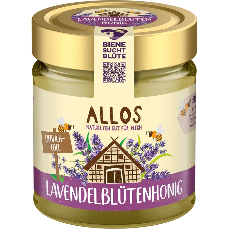 Allos Lavendelblütenhonig - Produktbild
