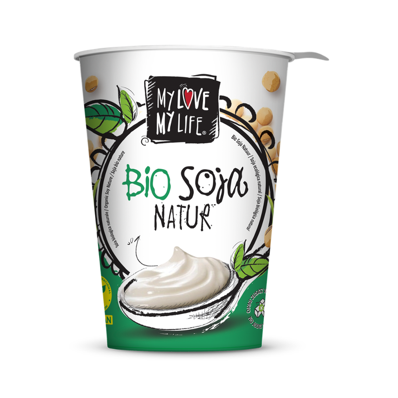 My Love My Life MyLove-MyLife Fermentierte Bio-Sojacreme Natur ungesüßt - Produktbild