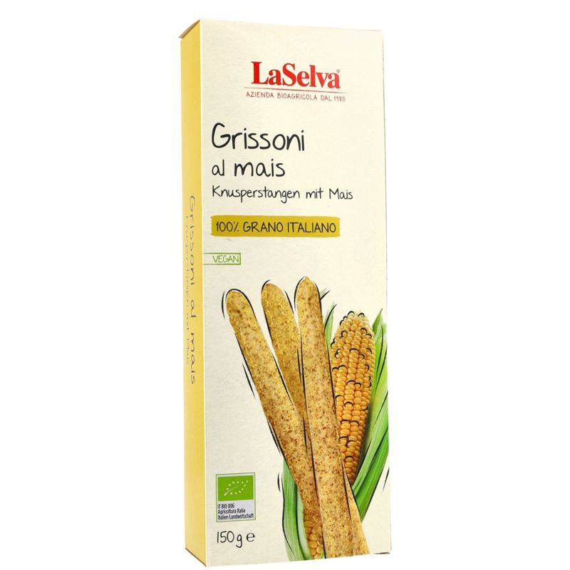 LaSelva Knusperstangen mit Mais - Produktbild