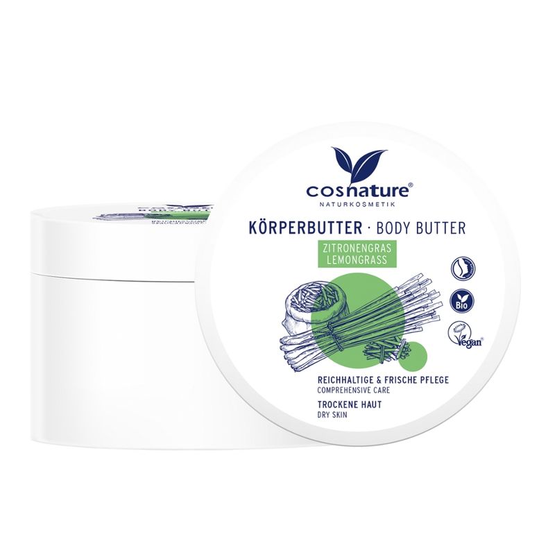 Cosnature  Cosnature Körperbutter Zitronengras / Body Butter Lemongrass - Produktbild