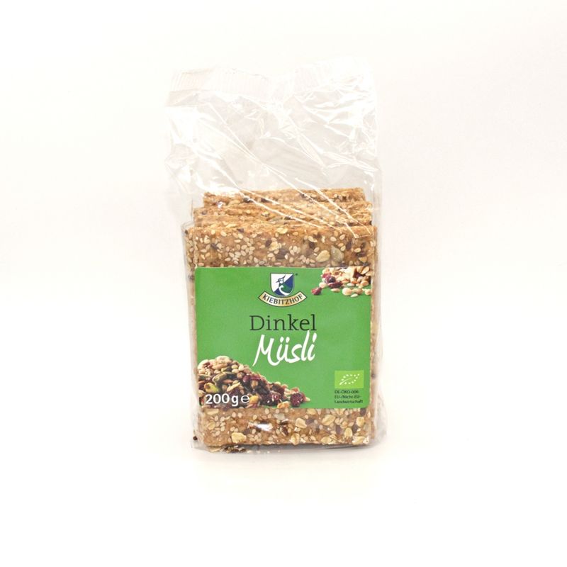 Kiebitzhof Bio Dinkel-Knäcke Müsli - Produktbild