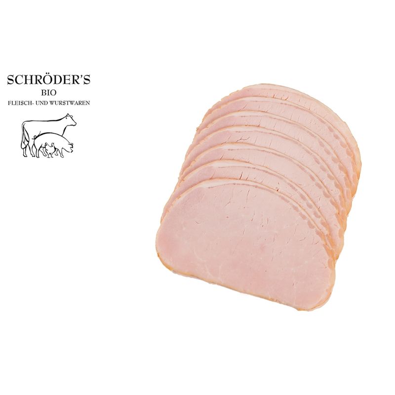 Schröder's Bio Fleisch- und Wurstwaren Bratenkassler in Scheiben ca. 80 g - Produktbild