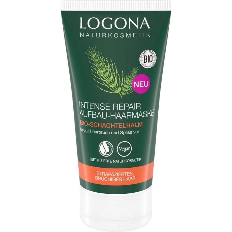 Logona LOGONA Intense Repair Aufbau-Haarmaske Bio-Schachtelhalm 150ml - Produktbild