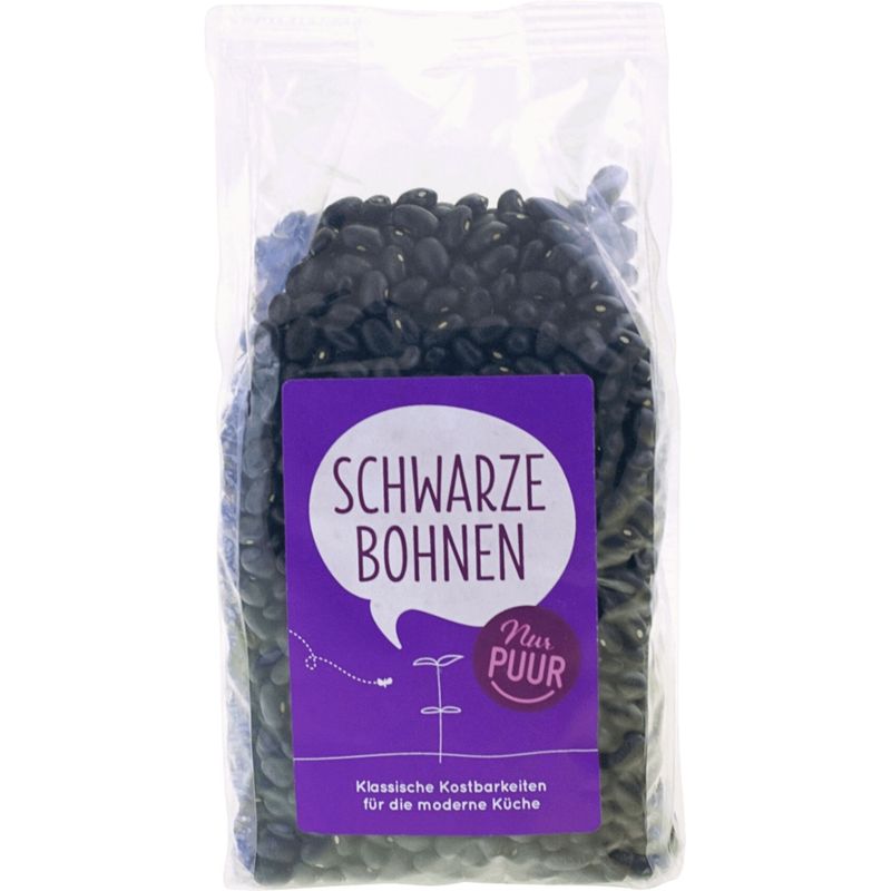 Nur Puur Schwarze Bohnen - Produktbild