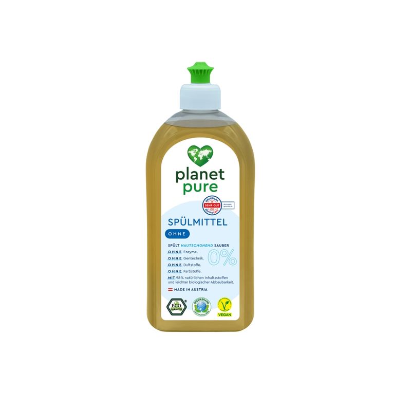 Planet Pure Spülmittel 0% OHNE 500ml - Produktbild