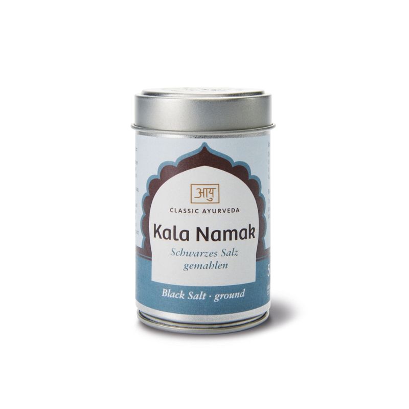 Classic Ayurveda Kala Namak, Schwarzes Steinsalz, 80 g - Produktbild