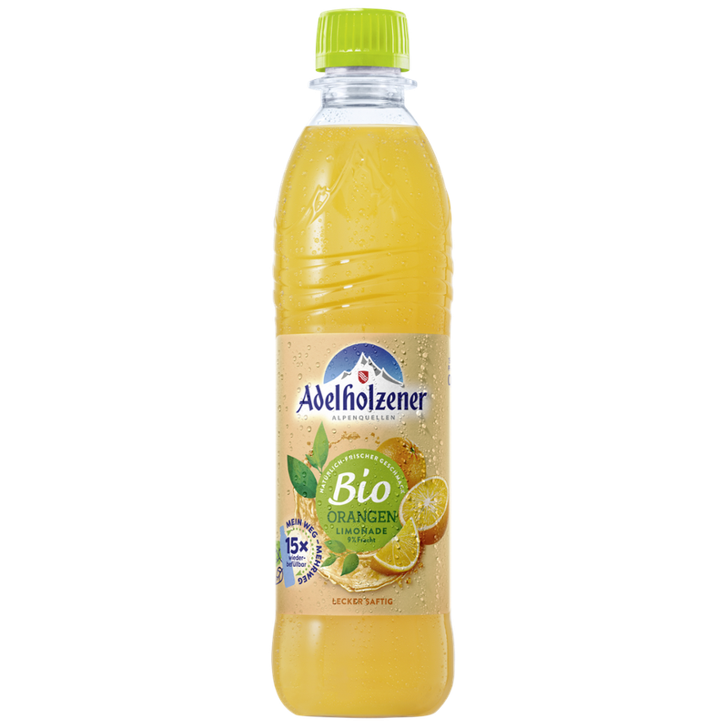 Adelholzener Adelholzener BIO Orangenlimonade - Produktbild