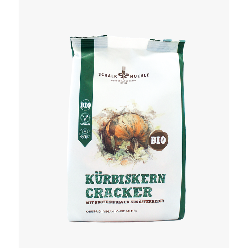 Schalk Mühle Bio Dinkel Kürbis Cracker - Produktbild