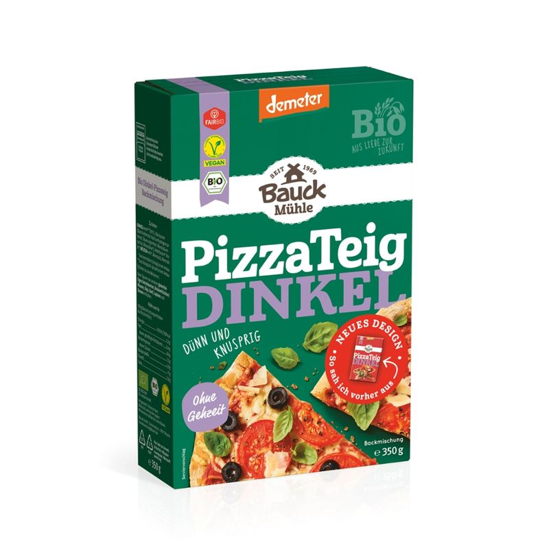 Bauck Mühle Pizza-Teig Dinkel Demeter - Produktbild