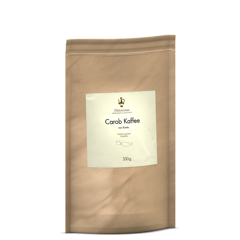 Ölkännchen Carob Kaffee, vierfach geröstet, Kreta GR 330g Tüte - Produktbild
