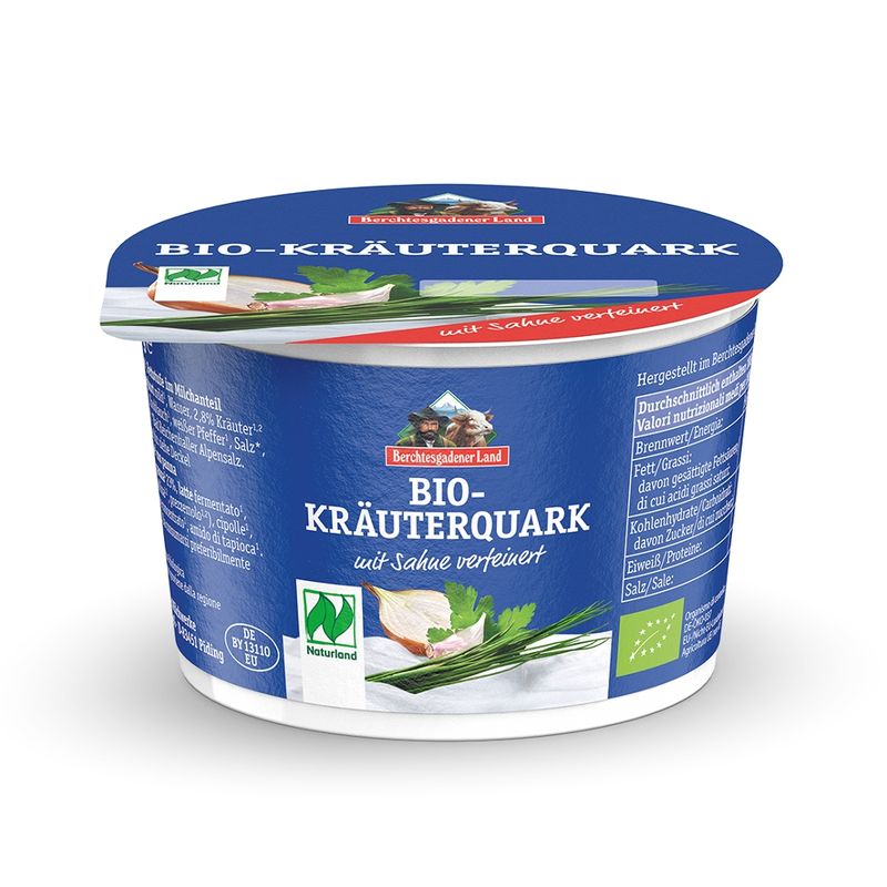 Berchtesgadener Land Bio Bio-Kräuterquark 40% Fett NL - Produktbild