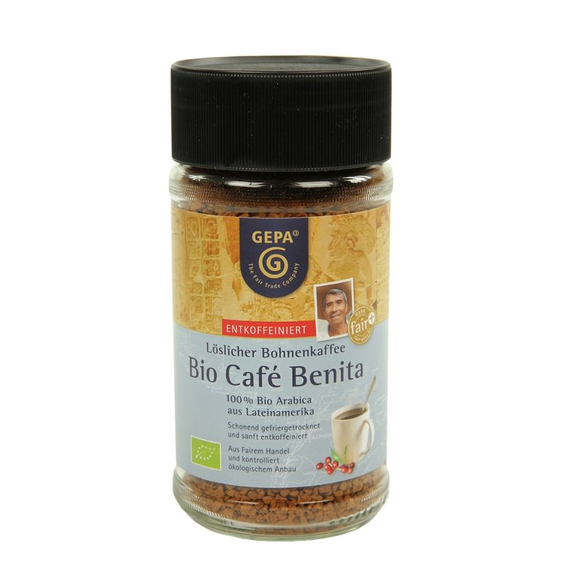 GEPA - The Fair Trade Company Bio Café Benita, entkoffeiniert - Produktbild