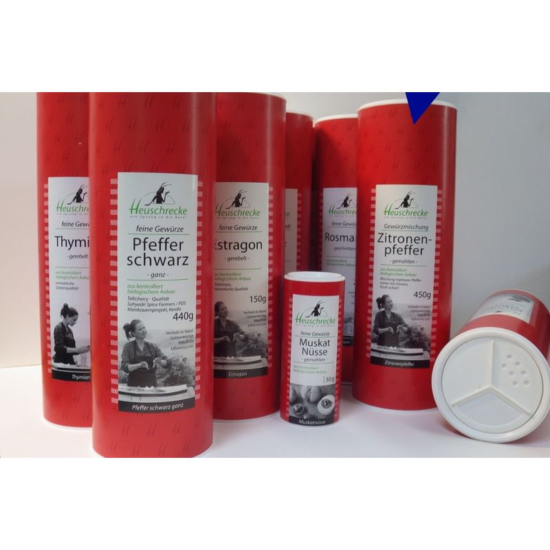Heuschrecke Zitronenpfeffer, gemahlen Gastro, kbA - Produktbild