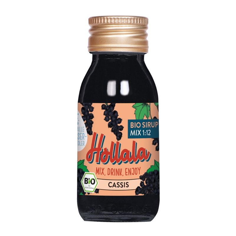 Hollala HOLLALA - Bio Sirup Cassis 60ml - Produktbild