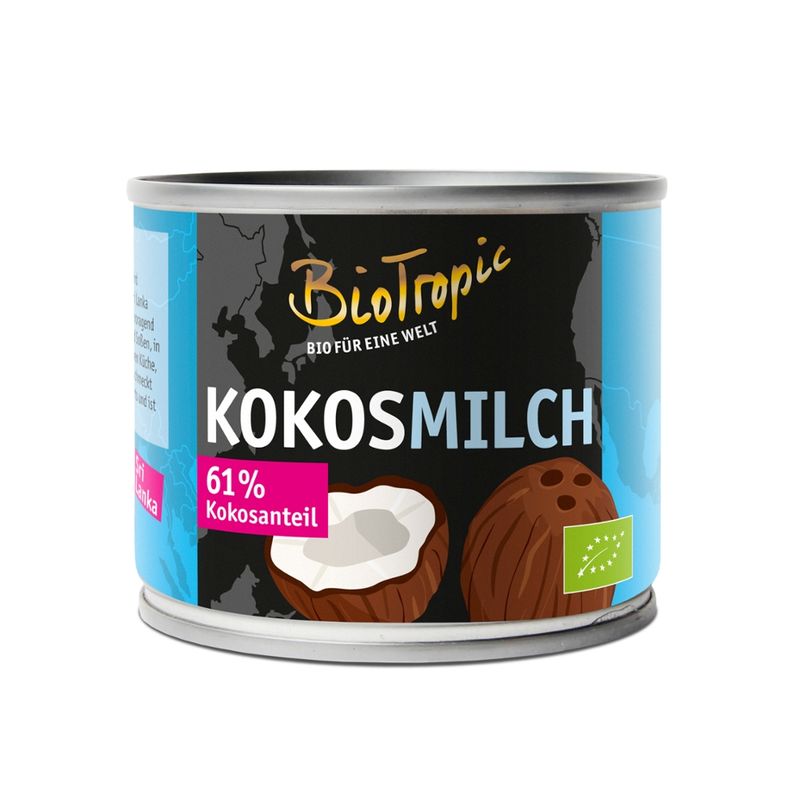 Biotropic Kokosmilch 200ml - Produktbild