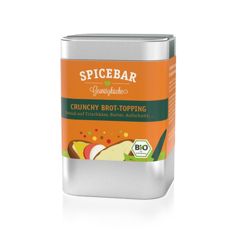 Spicebar Spicebar Bio Crunchy Brot-Topping - Genial auf Frischkäse, Butter, Aufschnitt... - Produktbild