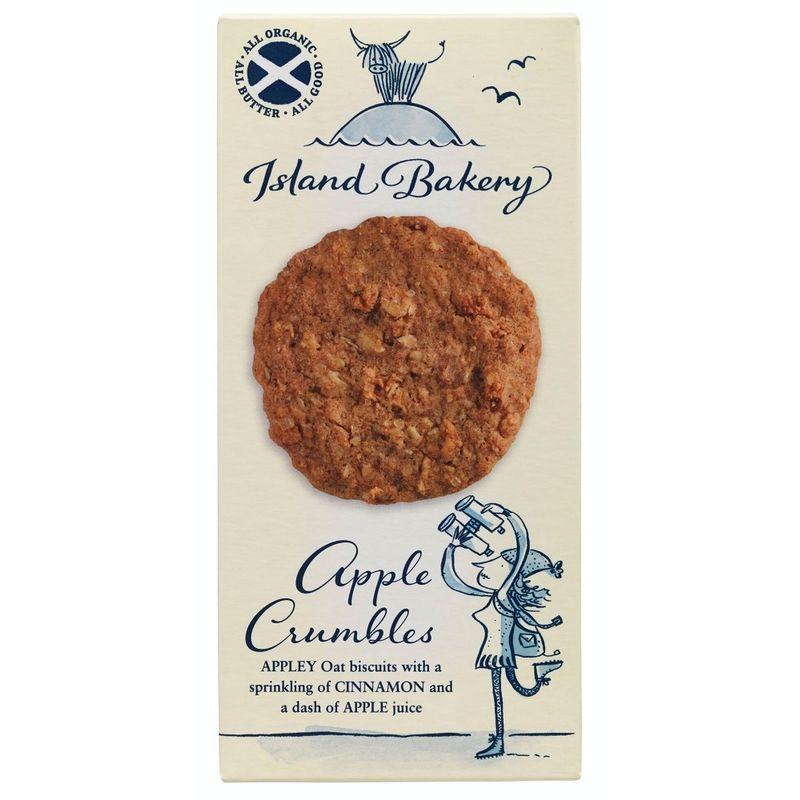 Island Bakery  Island Bakery  Organic  Apple Crumbles  125g - Produktbild
