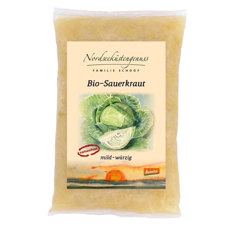 Nordseeküstengenuss Sauerkraut mild-würzig - Produktbild