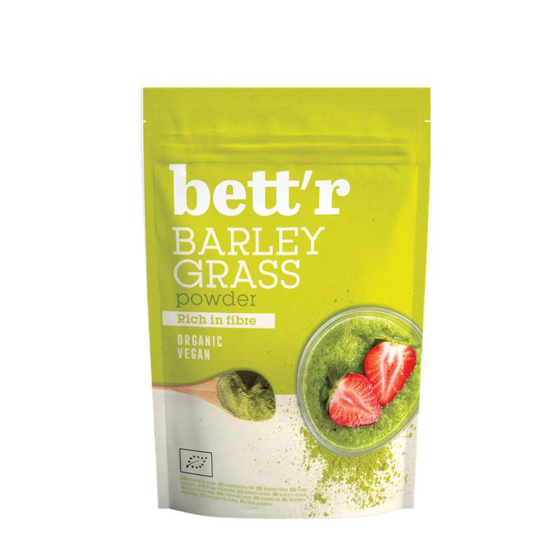 Bett'r Bett`r Bio  Gerstengras, Pulver,  (150g) - Produktbild