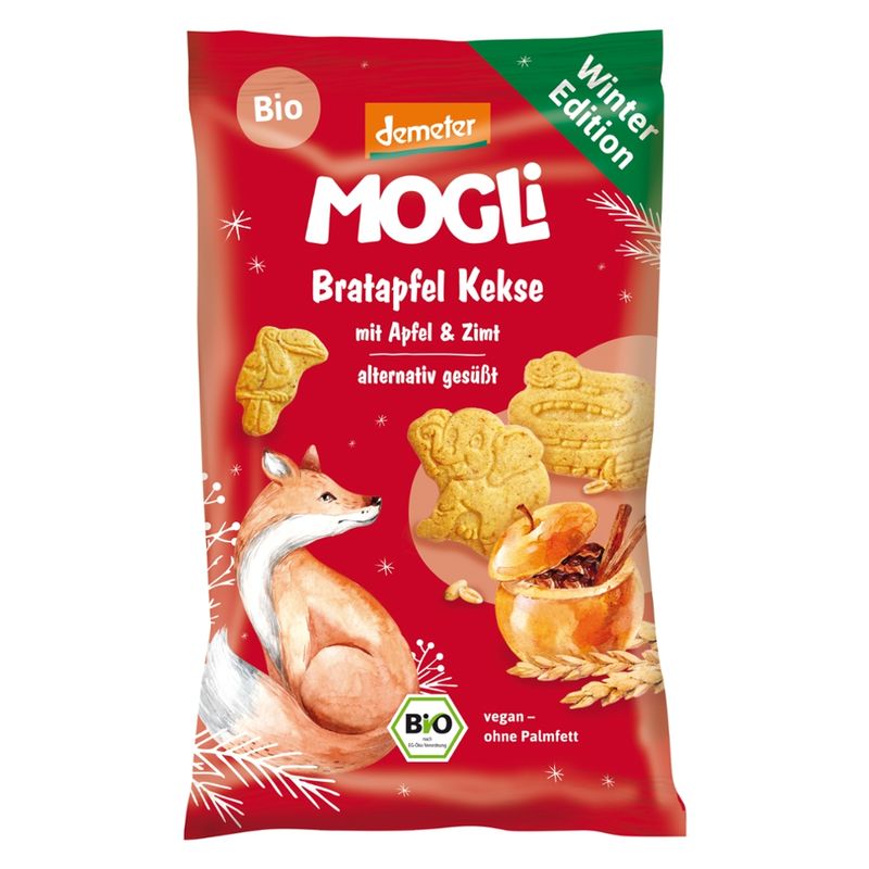 Mogli Bratapfel Kekse mit Apfel und Zimt - Produktbild