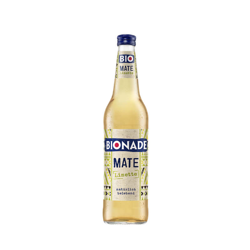 BIONADE Bionade Mate Limette Mehrweg Kasten 10x0,50 - Produktbild