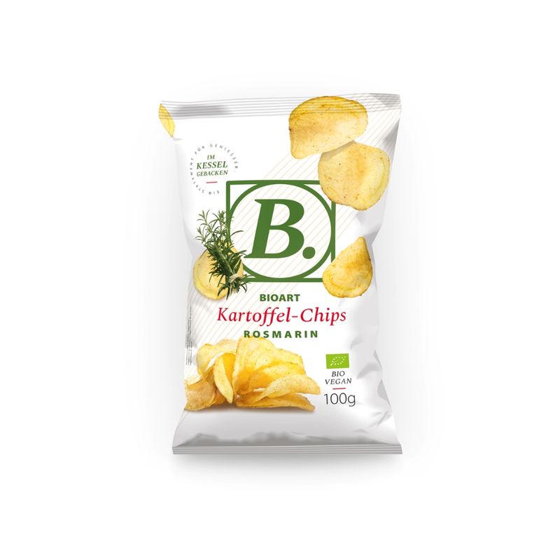 BioArt AG B. Kartoffel-Chips Rosmarin 100g bio - Produktbild