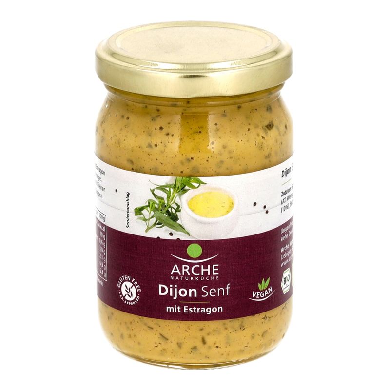 Arche Naturküche Dijon Senf mit Estragon - Produktbild