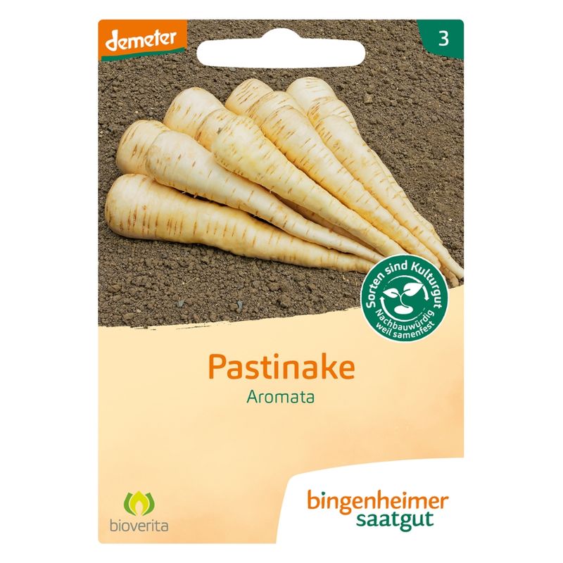 Bingenheimer Saatgut Aromata - Pastinake (Saatgut) - Produktbild