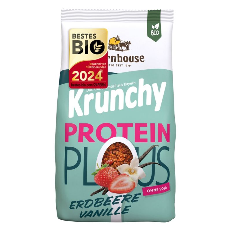 Barnhouse  Krunchy Plus Protein 325g - Produktbild