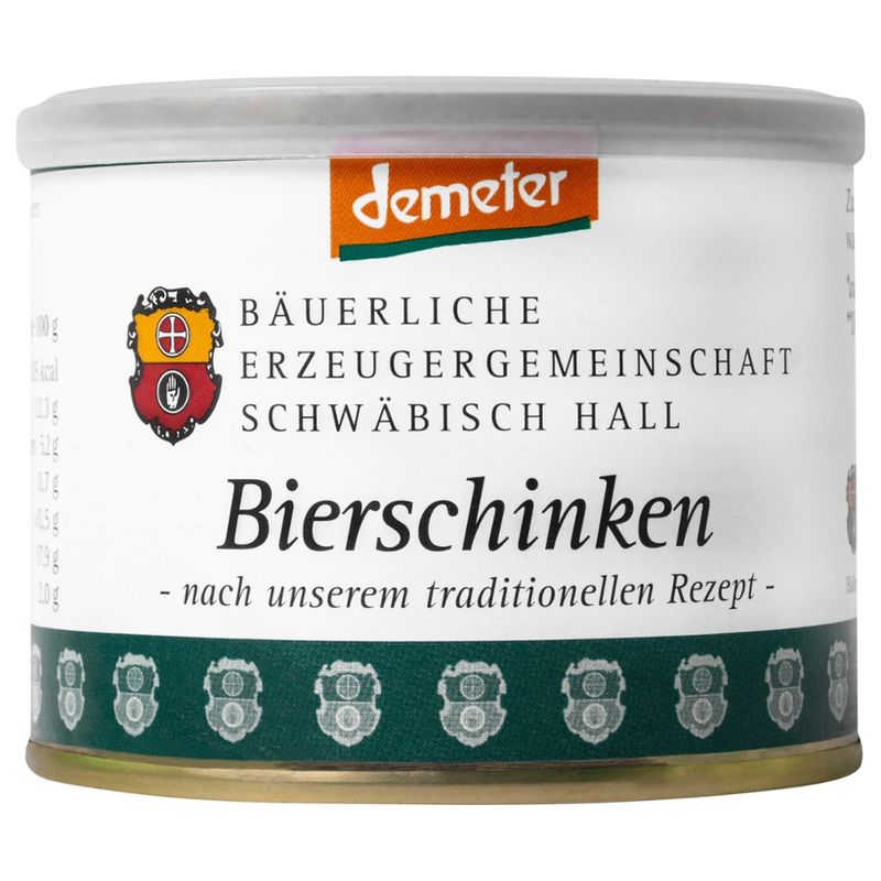Bäuerliche Erzeugergemeinschaft Schwäbisch Hall Demeter Bierschinken - Produktbild